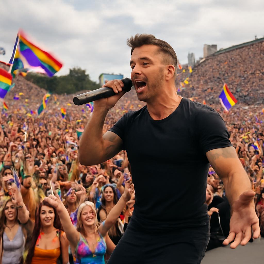 Ícone latino celebra retorno com show vibrante e conexão intensa com público na capital argentina