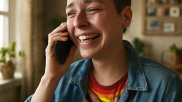 Como o apoio certo mudou a vida de uma jovem lésbica e fortaleceu sua conexão com a comunidade LGBTQIA+