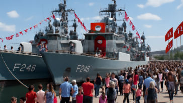 Tema viraliza após anúncio da Marinha da Turquia para 23 de abril, com visitação de embarcações em 23 portos. Entenda o motivo.