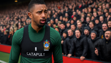 Atacante brasileiro virou assunto após discutir com torcedor do Manchester City em jogo contra o Arsenal; entenda o que aconteceu.