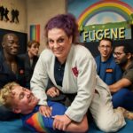 Drag queen e faixa preta cria espaço seguro para pessoas LGBTQIA+ aprenderem jiu-jitsu em Eugene, Oregon