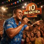 Cantor baiano traz energia e sucessos para celebrar uma década de festa em Minas Gerais