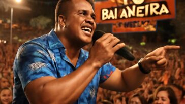 Cantor baiano traz energia e sucessos para celebrar uma década de festa em Minas Gerais