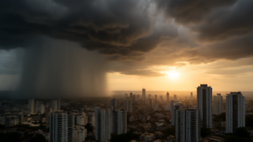 Chuva intensa no Norte, calor seco no Centro-Sul e frio no Sul explicam a alta por tempestade no Google. Entenda o cenário.