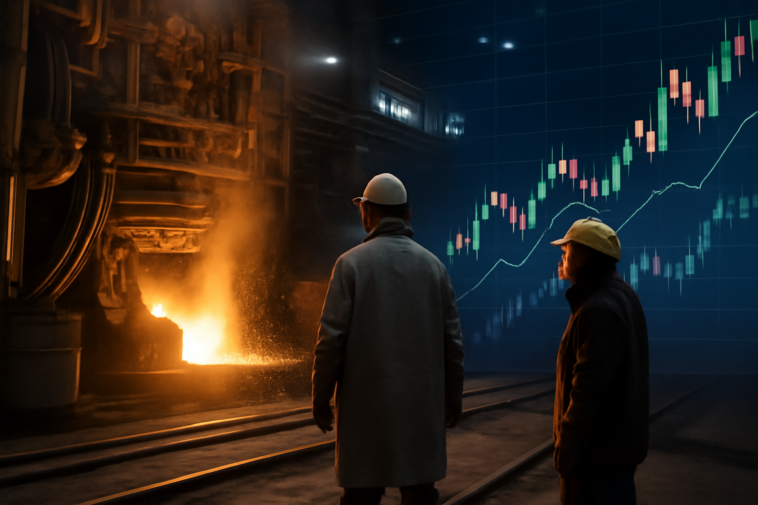 Ação da Usiminas subiu quase 8% nesta sexta após resultado acima do esperado no 1º trimestre; entenda o que animou o mercado.