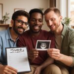 Casal gay e seu parceiro vivem relação a três e agora querem adotar criança, mostrando que amor não tem limites