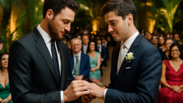 Casamento de Felipe Suhre com Erick Andrade no Rio colocou o universo do Mais Você entre os assuntos em alta; entenda o motivo.