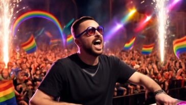 DJ leva público LGBTQIA+ ao delírio em apresentação histórica no Hopi Hari