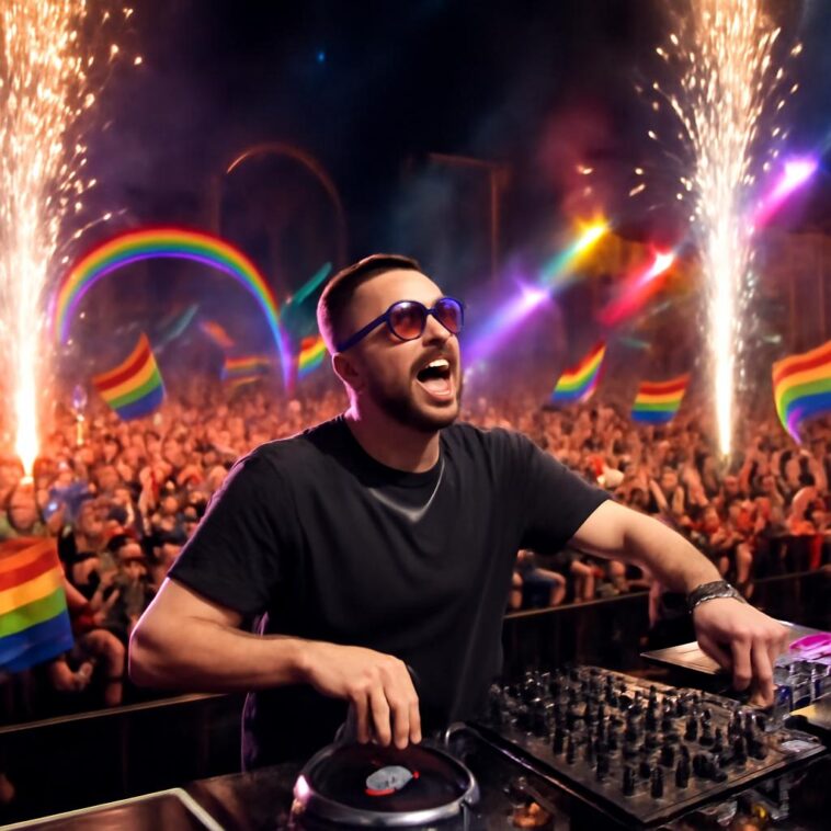 DJ leva público LGBTQIA+ ao delírio em apresentação histórica no Hopi Hari