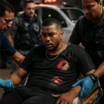 Artista é atingido nas costas após ataque a tiros e passa por cirurgia em hospital