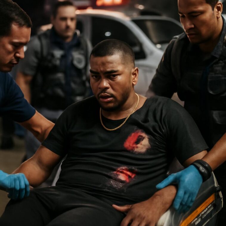 Artista é atingido nas costas após ataque a tiros e passa por cirurgia em hospital