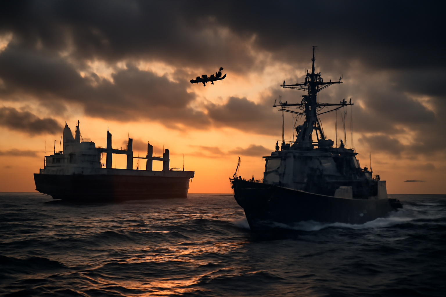 Nova interceptação de embarcação iraniana pelos EUA reacende a crise no Estreito de Ormuz e pressiona energia e mercados; entenda.