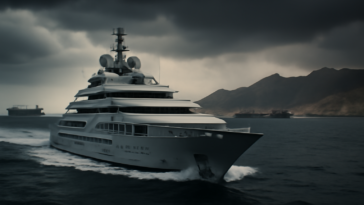 Ligado ao bilionário russo sancionado, o superiate Nord atravessou uma rota restrita entre Irã e Golfo. Entenda por que isso repercute.