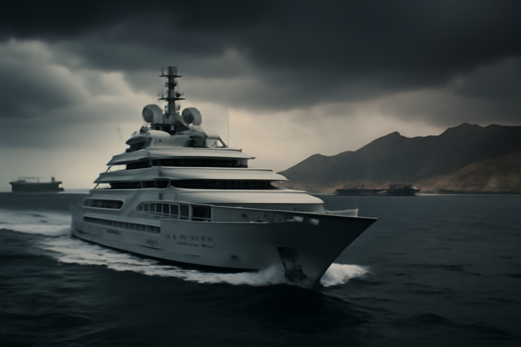 Ligado ao bilionário russo sancionado, o superiate Nord atravessou uma rota restrita entre Irã e Golfo. Entenda por que isso repercute.