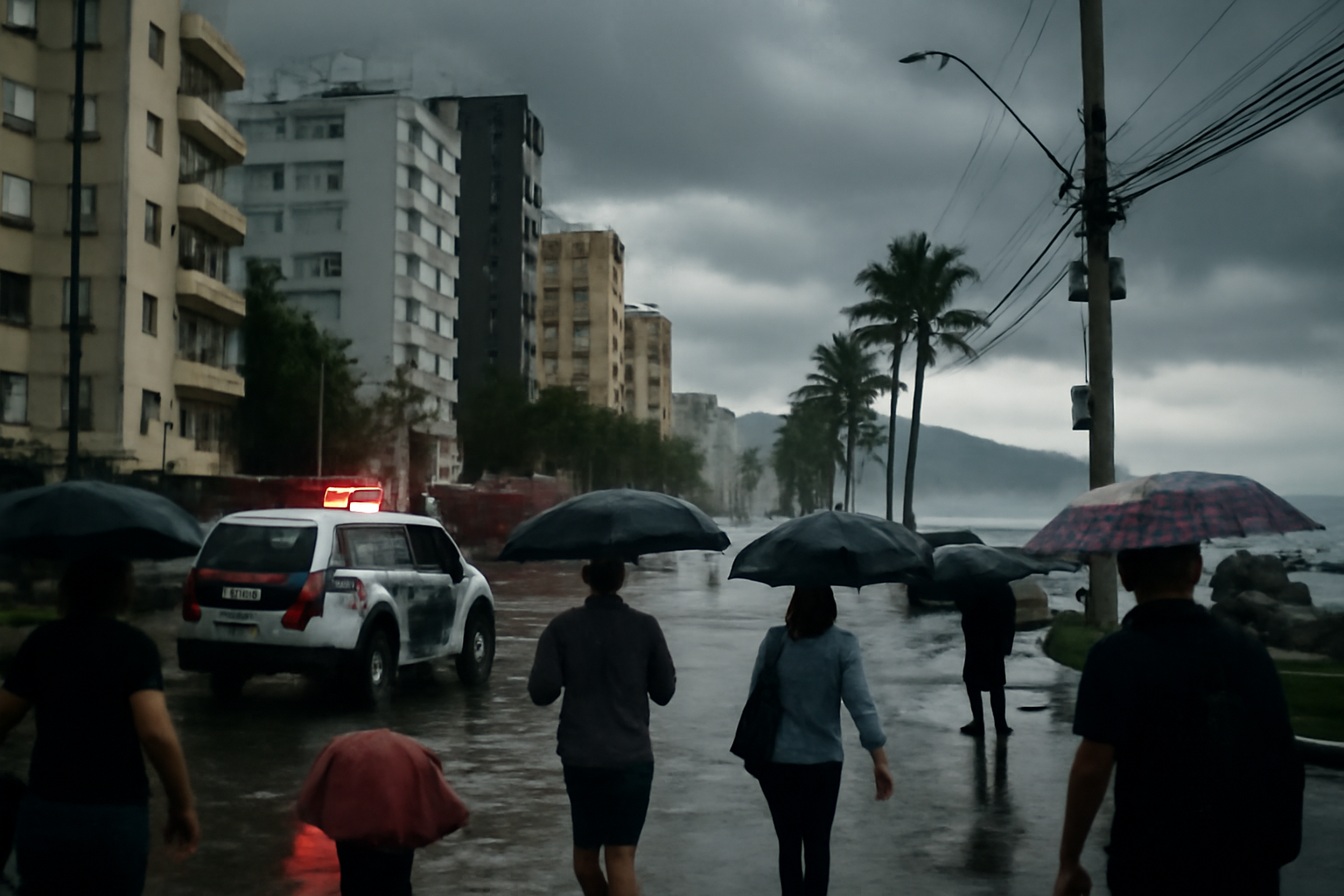 Frente fria avança pelo litoral de São Paulo e muda o tempo no Vale do Paraíba e Litoral Norte; saiba o que esperar nos próximos dias.