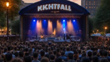 Prepare-se para a 39ª temporada do Nightfall, o evento que une música, arte e comunidade no coração de Chattanooga, EUA