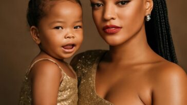 Mãe e filha encantam ao mostrar estilo único em ensaio que celebra maternidade e moda