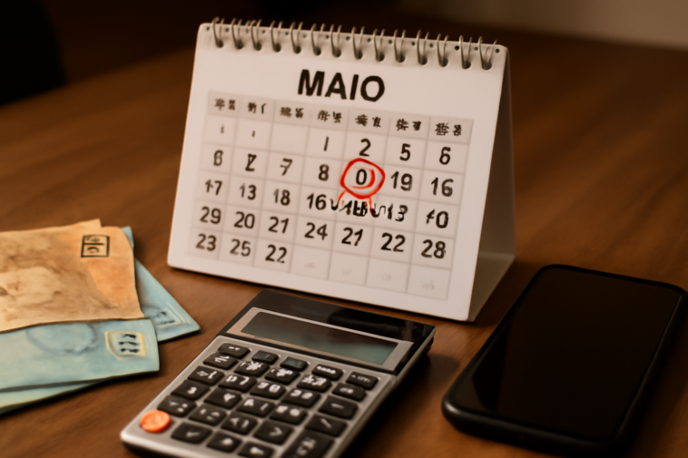 Feriado de 1º de maio muda a contagem dos dias úteis e adia o pagamento de salários. Entenda como fica o calendário neste mês.