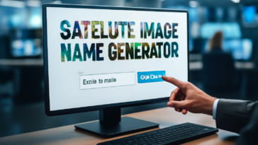 Ferramenta criada no Dia da Terra usa imagens de satélite para escrever palavras com relevo, rios e lagos. Saiba como funciona.