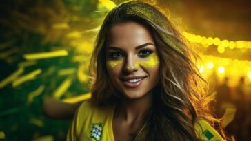 Cantora colombiana prepara apresentação no Rio e mostra look com cores do Brasil para o público LGBTQIA+