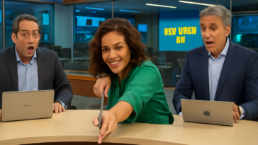 Âncora do Bom Dia São Paulo entrou nos assuntos do momento após revelar ao vivo que manda bem na sinuca; entenda o que rolou.