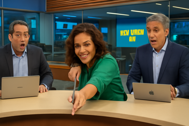 Âncora do Bom Dia São Paulo entrou nos assuntos do momento após revelar ao vivo que manda bem na sinuca; entenda o que rolou.