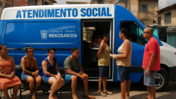 Serviço itinerante da Prefeitura já soma 5,4 mil atendimentos no Rio e facilita inscrição e atualização do cadastro; entenda.