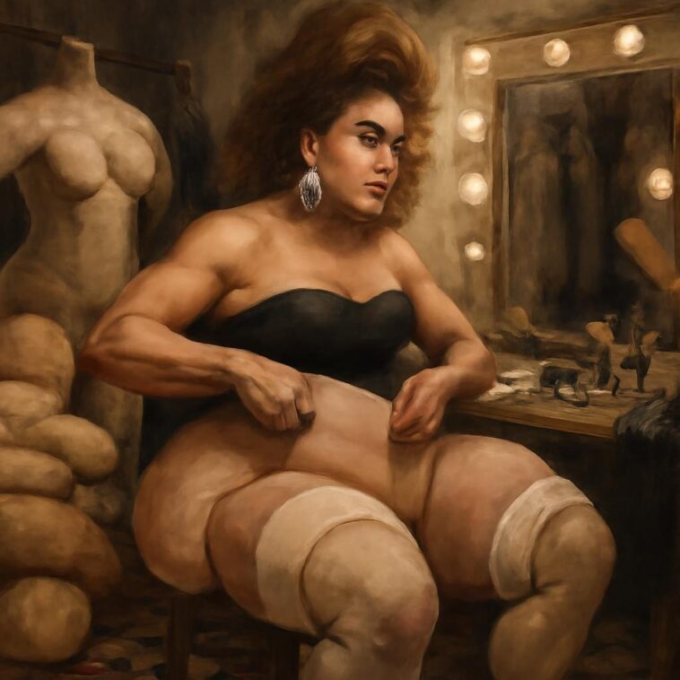 Drag queens dominam a técnica da padding para criar corpos femininos icônicos e desafiar padrões sociais