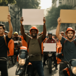 Paralisação no Rio mira nova modalidade com pagamento de R$ 3 por entrega e pressiona o debate sobre trabalho por app. Entenda.