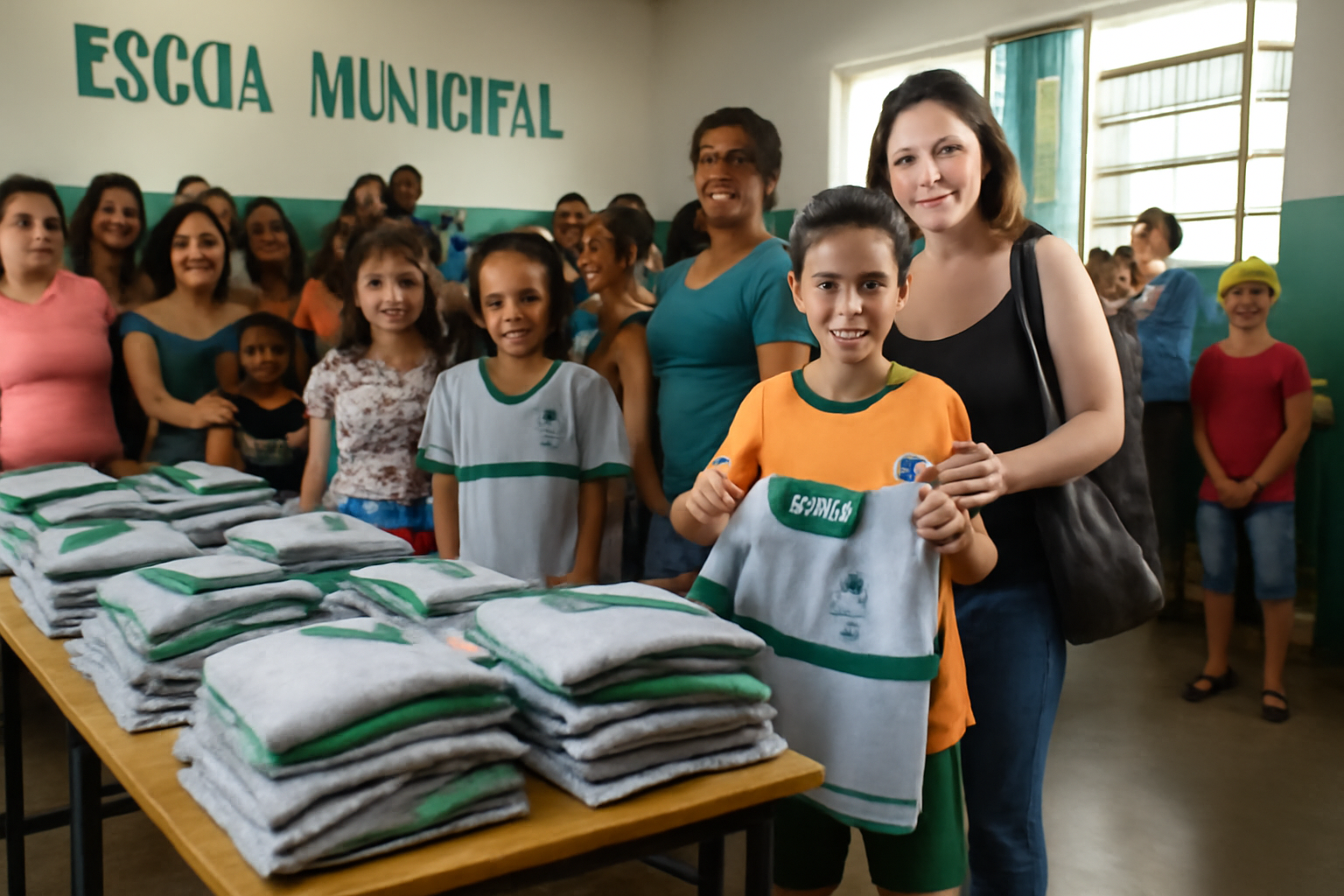Cidade paulista iniciou a distribuição de kits escolares com novas cores e tecidos mais confortáveis; entenda por que Holambra entrou em alta.