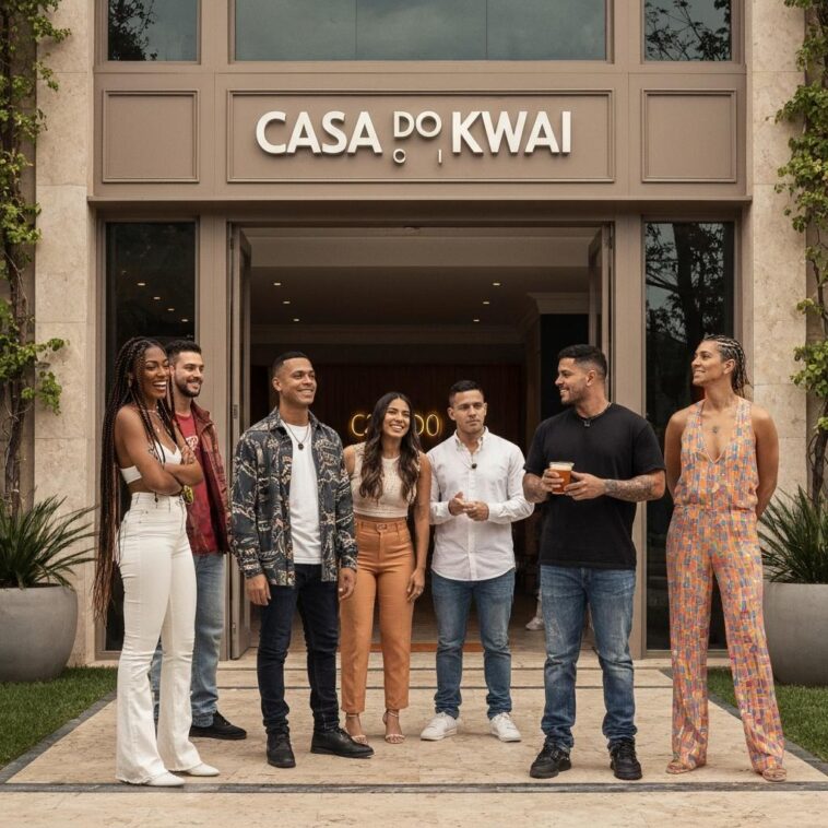 Reality inovador do Kwai reúne estrelas e influenciadores em convivência intensa e sem eliminações