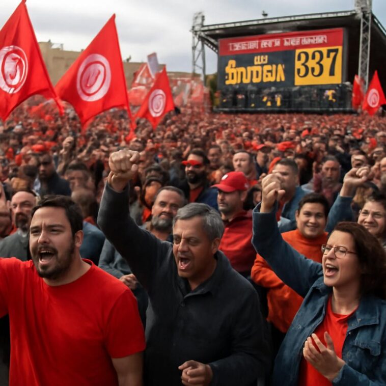 Shows, atos políticos e reivindicações marcam celebração com foco em direitos trabalhistas