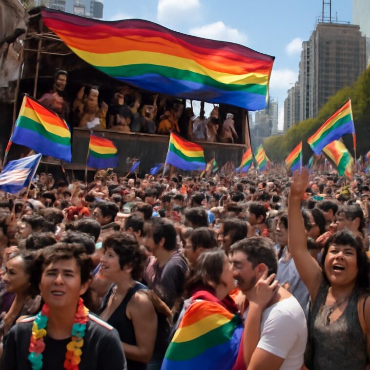Evento vibrante na Avenida Paulista destaca direitos LGBTQIA+ e resistência social
