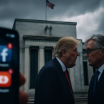 Postagem com imagem do chefe do Fed na lixeira reacende a disputa sobre juros nos EUA e ajuda a explicar por que Jerome Powell está em alta.