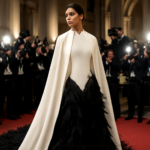 Modelo trans chamou atenção no tapete vermelho com look Gucci inspirado em Botticelli e Black Swan; entenda por que viralizou.