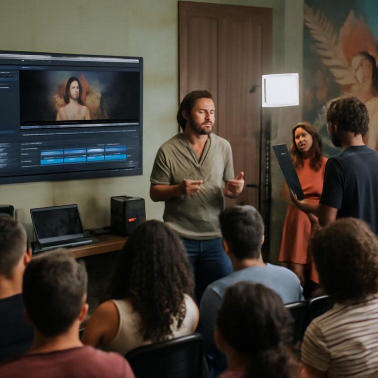 Casa das Artes oferece formação prática para criadores audiovisuais com foco em música