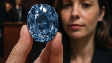 Pedra preciosa de 6,03 quilates pode alcançar até 12 milhões de dólares, atraindo olhares no mundo da joalheria