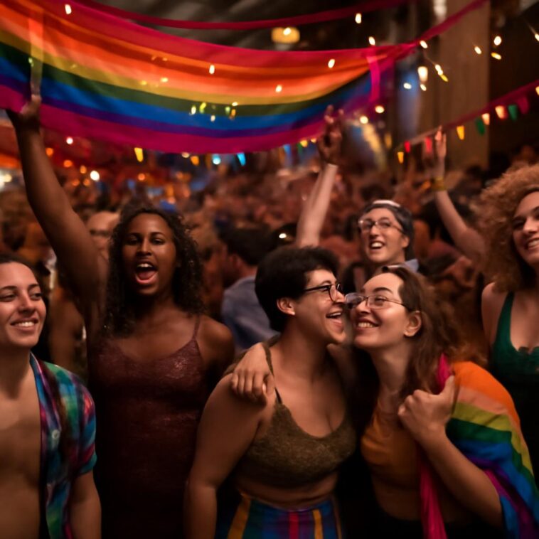 Após o desfile, a noite se transforma em palco drag e dancefloor acolhedor na Pride de Agen