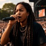 Rapper paulistana traz identidade, força e diversidade ao maior festival de Uberlândia
