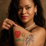 Cantora mostra desenho exclusivo criado pelos três filhos, unindo família e criatividade em homenagem emocionante