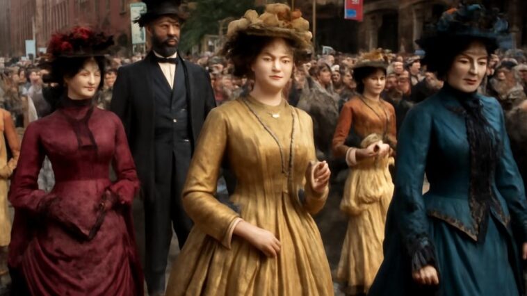 Evento com concurso de fantasias resgata elegância e história na Boston Public Garden