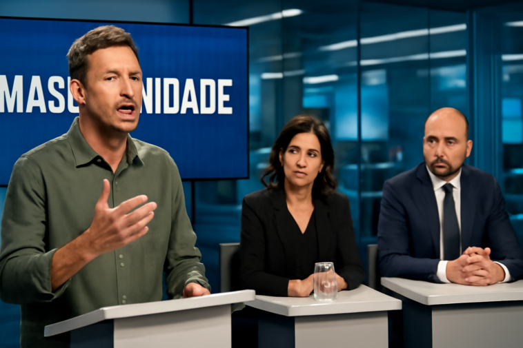Ator voltou ao centro das buscas após defender curso para homens e ser contestado na GloboNews; entenda o que foi dito.