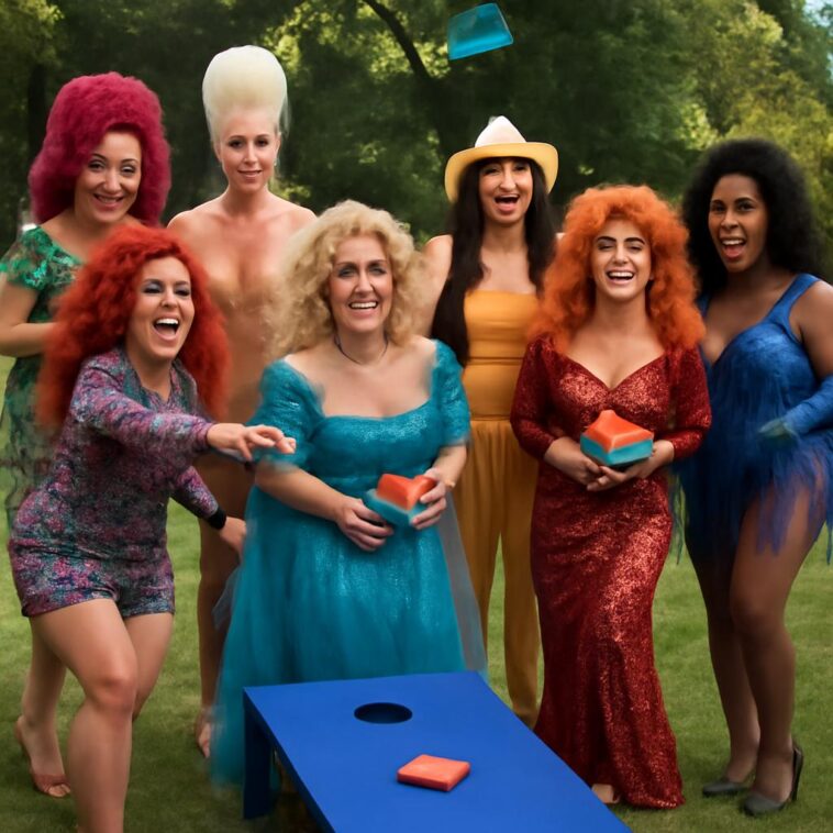 Queens de RuPaul's Drag Race All Stars 11 se divertem em jogo de cornhole 1 Competição e risadas marcam encontro das estrelas da 11ª temporada em Nova York, EUA