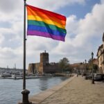 Ação simbólica na Praça General Humberto Delgado celebra o Dia Internacional contra a LGBTfobia sem desrespeitar legislação