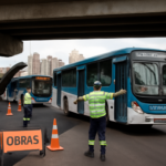Interdição no trevo do Jundiaí-Mirim começa na segunda (18) e muda rotas de 3 linhas por 15 dias; entenda os impactos.