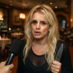 Pop icon rejeita rumores e reafirma que só cortava seu hambúrguer durante jantar tranquilo