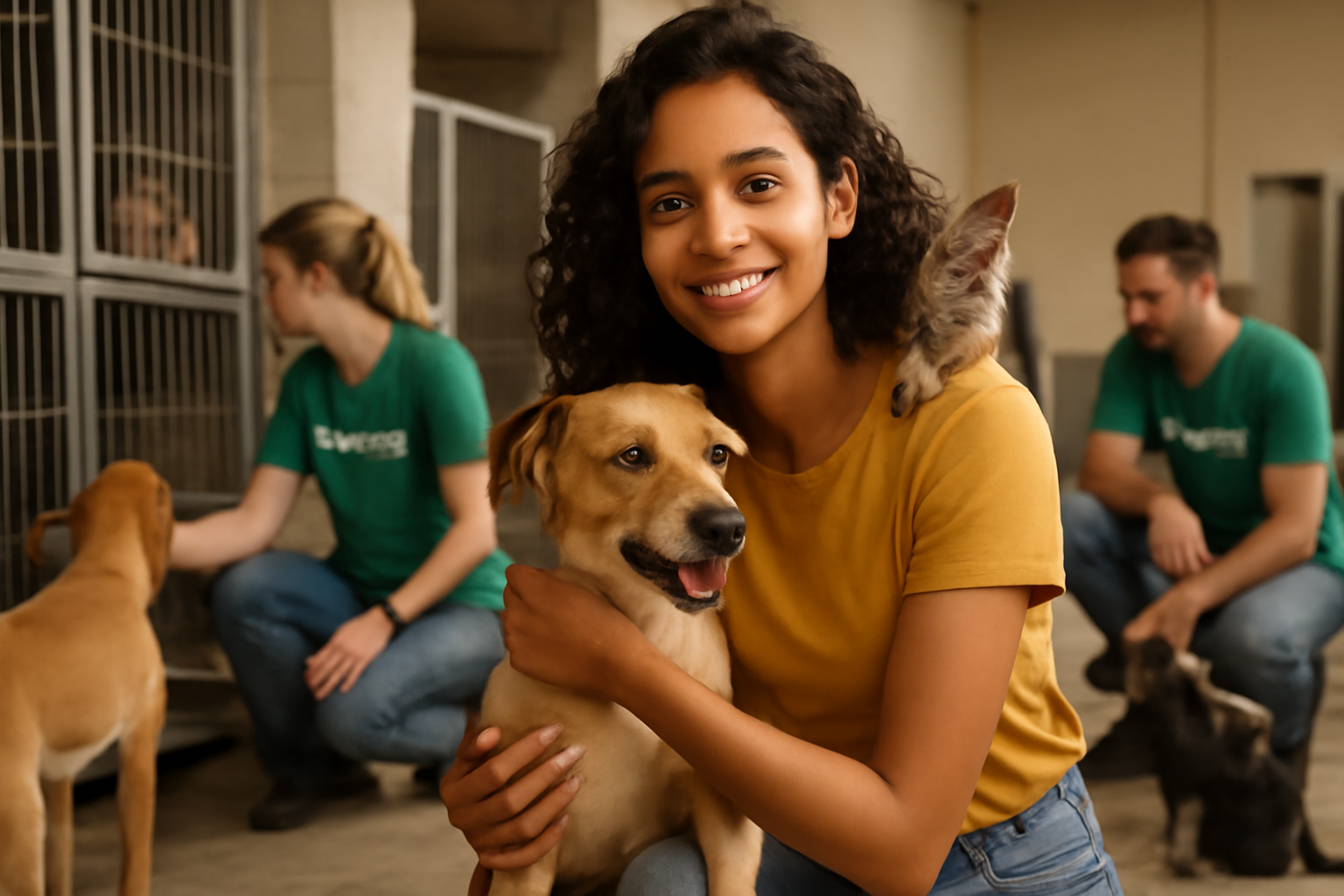Atriz visitou um abrigo e usou as redes para incentivar adoção, doações e apadrinhamento de pets resgatados; entenda a alta.