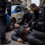 Agente da Polícia Militar foi ferido na virilha e está estável após confronto na comunidade do Fallet