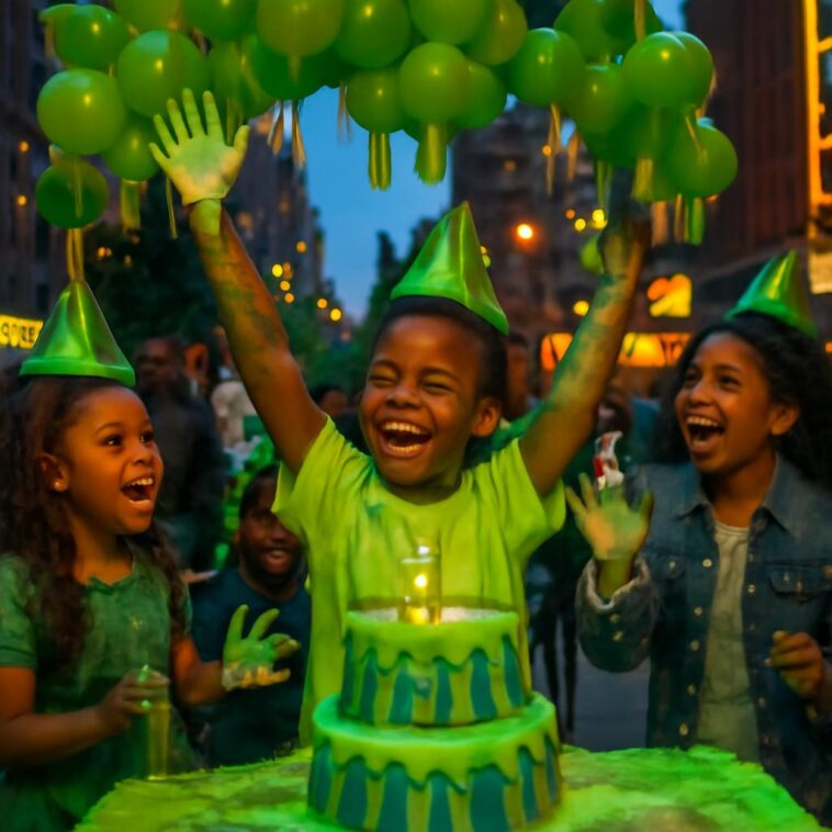 Rihanna e A$AP Rocky criam celebração inesquecível para o filho com diversão colorida e cheia de amor