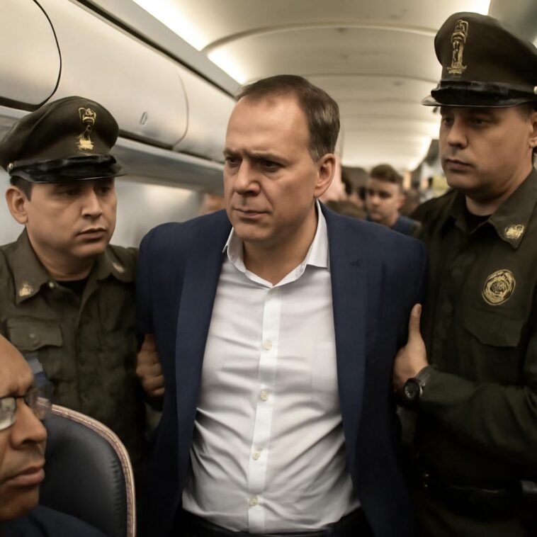 Germán Naranjo Maldini ofendeu comissários com ataques racistas e homofóbicos e foi detido no Aeroporto de Guarulhos